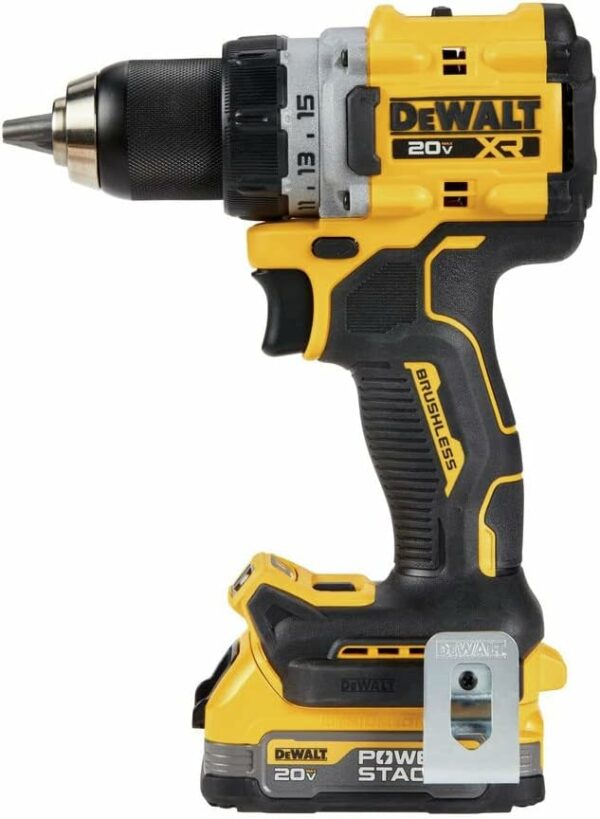 DEWALT 20V MAX* XR COMPACT DRILL/DRIVER WITH POWERSTACK BATTERIES (DCD800D1E1)