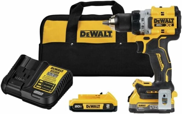 DEWALT 20V MAX* XR COMPACT DRILL/DRIVER WITH POWERSTACK BATTERIES (DCD800D1E1) - Image 9