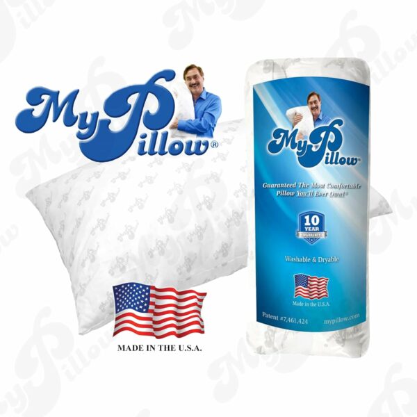 MyPillow Premium Bed Pillow Set of 2 King Firm - Image 3