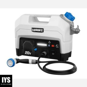 HART 20-Volt 50 PSI Rinser Kit, (1) 20-Volt 2Ah Lithium-Ion Battery