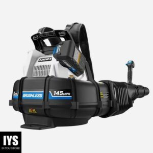HART 40-Volt Cordless Brushless Backpack Blower Kit (1) 5.0Ah Lithium-Ion Battery