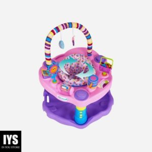Evenflo Exersaucer Bounce and Learn Sweet Tea, Party
