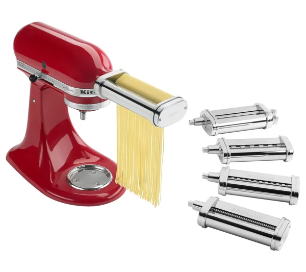 KitchenAid 5-PC. Pasta Deluxe Set for KitchenAid Stand Mixers , Stainless Steel