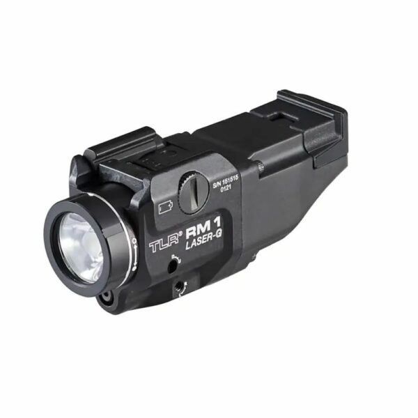 Streamlight TLR RM 1 Compact Rail Mounted LED Tactical Weapon Light w/Green Laser 69444 Light Output