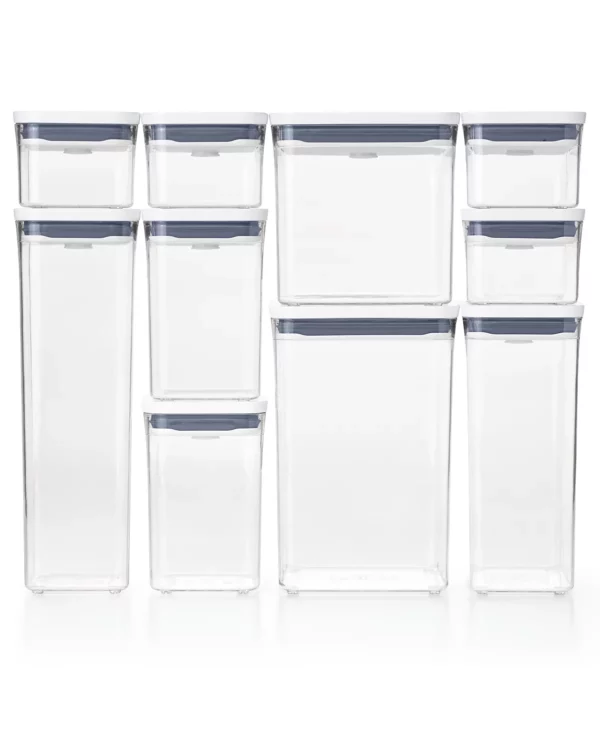 OXO Pop 10-Pack Food Storage Container Set - Image 2