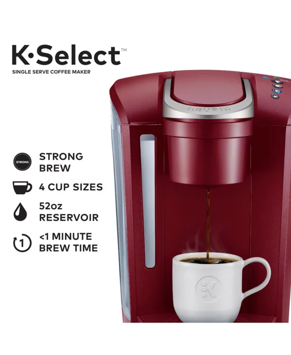 Keurig K-Select Single-Serve Quick-Brew Coffee Maker - Image 4