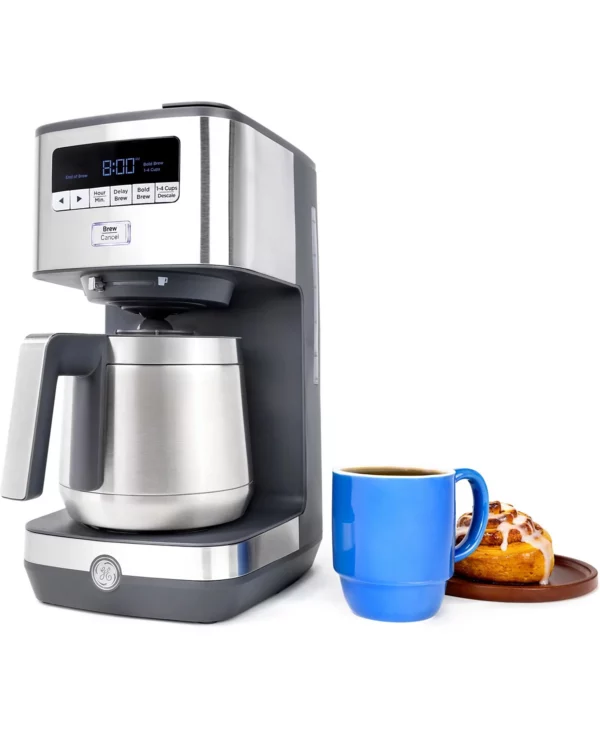 GE Appliances 10 Cup Drip Coffee Maker with Single Serve - Image 4