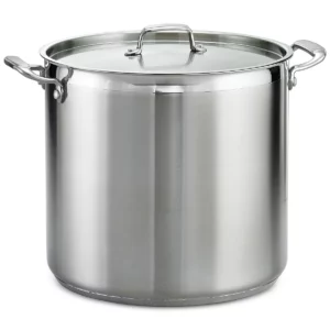 Tramontina Tri-Ply Clad Stainless Steel 24-Qt Round Stock Pot