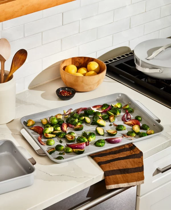 Caraway Nonstick Ceramic 2-Piece Baking Sheet Duo - Image 2