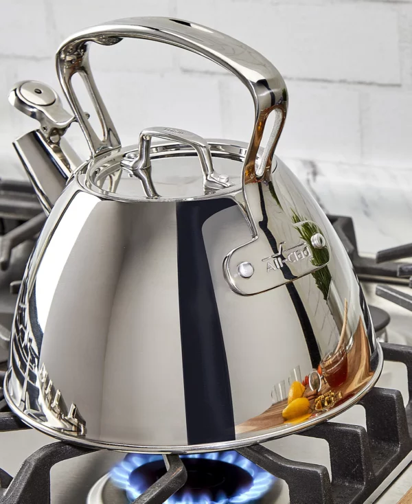 All-Clad Stainless Steel Tea Kettle - Image 3