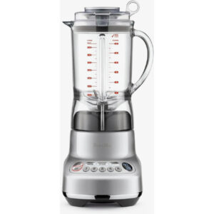 Breville Fresh and Furious Blender, Silver, BBL620SIL, 17.2" x 8.05" x 6.9"