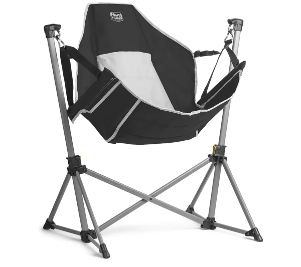 Timber Ridge Portable Folding Hammock Chair with Bag - Black