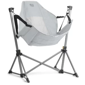 Timber Ridge Portable Folding Hammock Chair with Bag - Grey