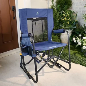 GCI Outdoor Pack Away Portable Rocking Chair - Indigo