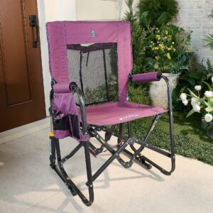 GCI Outdoor Pack Away Portable Rocking Chair - Dull Amethyst