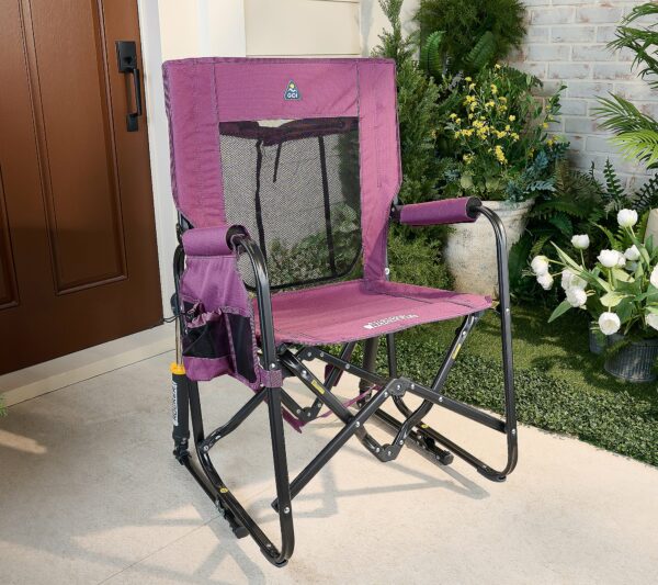 GCI Outdoor Pack Away Portable Rocking Chair - Dull Amethyst