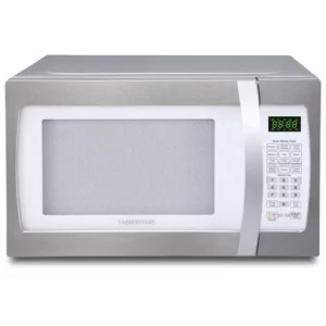 Farberware Pro 1.3 Cubic Ft Smart Sensor Microwave - Platinum