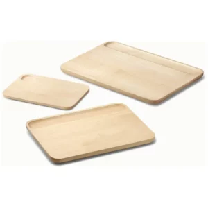 Caraway Home 4-Piece Cutting Board Set-Color: Wood