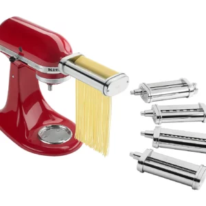 KitchenAid 5-PC. Pasta Deluxe Set for KitchenAid Stand Mixers , Stainless Steel