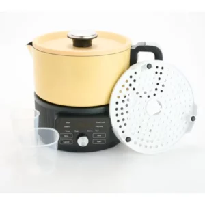 GreenPan 6 Cup Nonstick 10-in-1 Digital Electric Cooker-Color: Butter