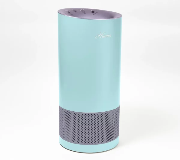 Hunter HP400 Tower Air Purifier w/ EcoSilver and HEPA Filtration