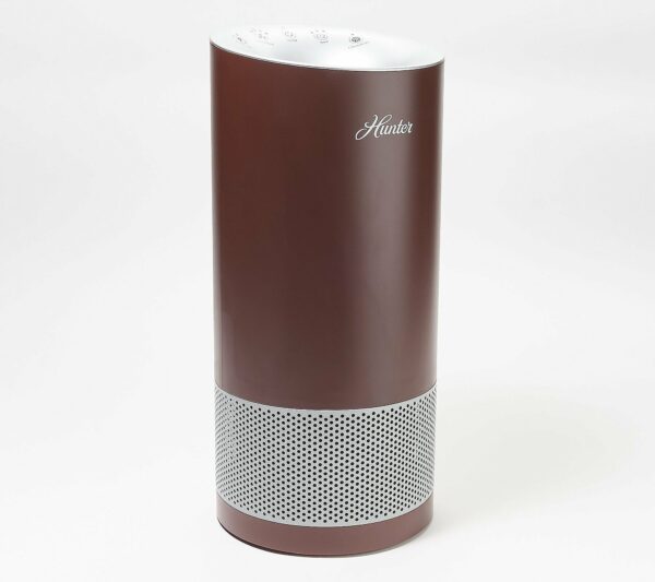 Hunter HP400 Tower Air Purifier w/ EcoSilver and HEPA Filtration - Bronze