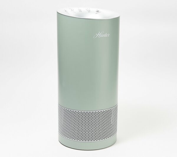 Hunter HP400 Tower Air Purifier w/ EcoSilver and HEPA Filtration - Sage