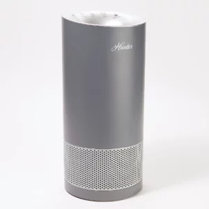 Hunter HP400 Tower Air Purifier w/ EcoSilver and HEPA Filtration - Silver