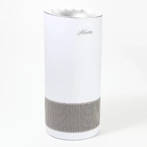 Hunter HP400 Tower Air Purifier w/ EcoSilver and HEPA Filtration - White