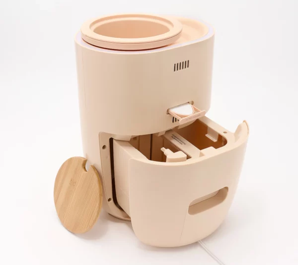 Homedics Natura Top Fill Ultrasonic 1.3G Humidifier with Planter - Image 2