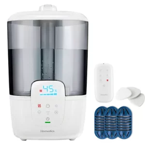 Homedics 2G Top Fill Warm & Cool Mist Ultrasonic UVC Humidifier