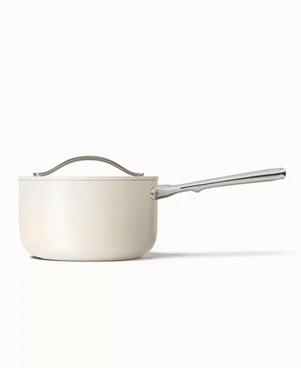 Caraway Non-Stick Ceramic 3 QT Sauce Pan - Image 2