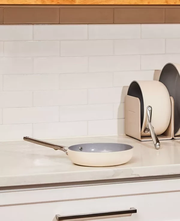 Caraway Non-Stick Ceramic 8" Fry Pan - Image 4
