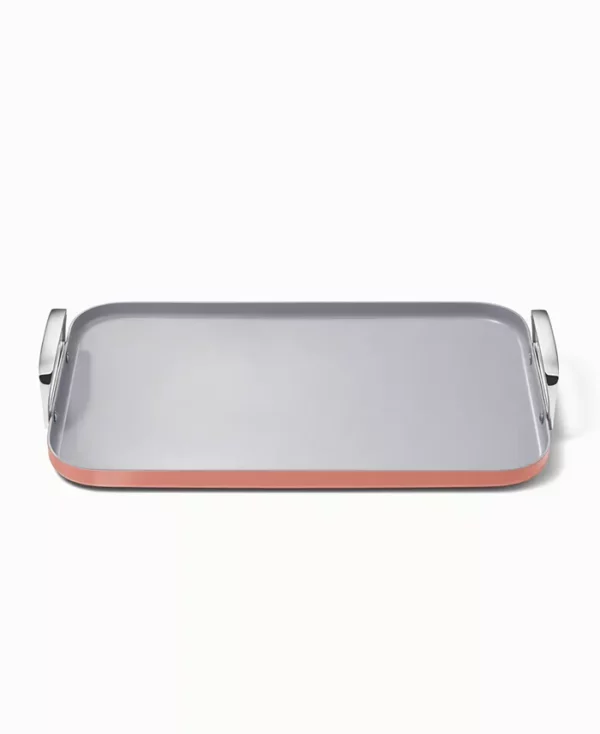 Caraway Non-Stick Ceramic-Coated 20" Double Burner Griddle - Image 2