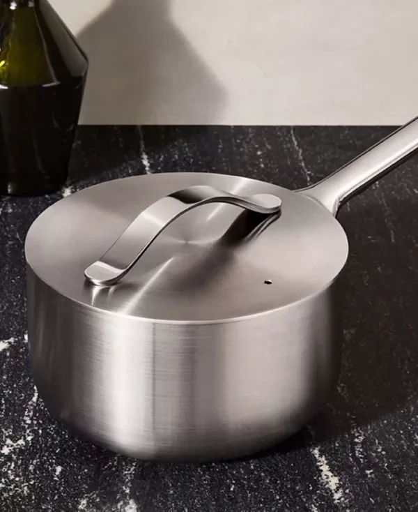 Caraway Stainless Steel 3 QT Sauce Pan - Image 3