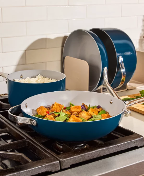 Caraway Cookware Plus Non-Stick, Stir Fry Pan - Image 3
