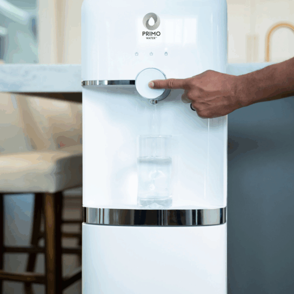 Primo Smart Touch Deluxe Bottom Loading Water Dispenser, White - Image 3