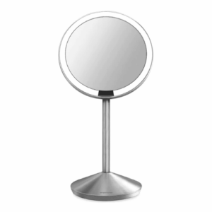 simplehuman Mini Lighted Sensor-Activated Magnifying Vanity Makeup Mirror