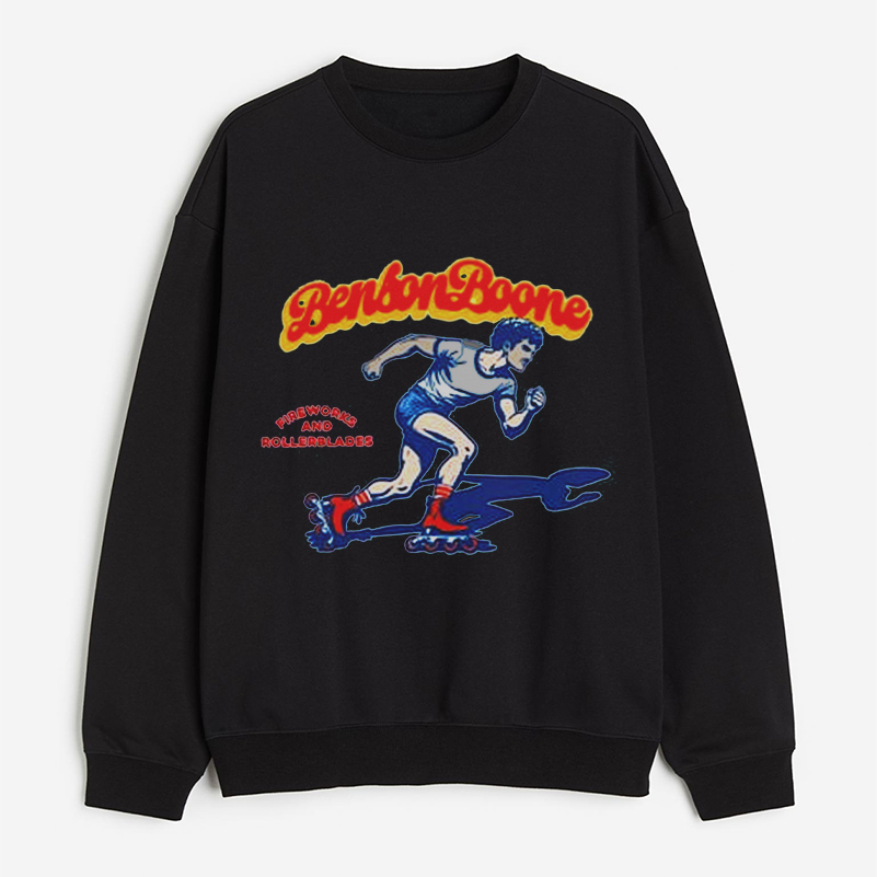 Benson Boone Shirt, Fireworks and Rollerblades T-Shirt, Beautiful Things, BB Tour Merch, BBoone Fan Shirt - Image 9