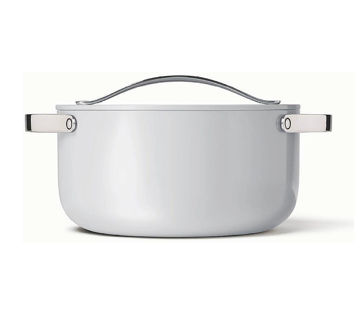 Caraway Home 6.5qt Nonstick Ceramic Dutch Oven, Gray