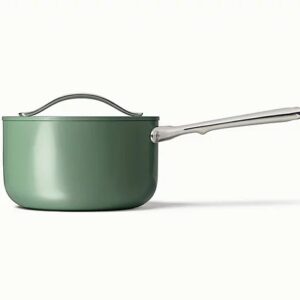 Caraway Home 3-qt Non-Stick Ceramic Sauce Pan, Sage