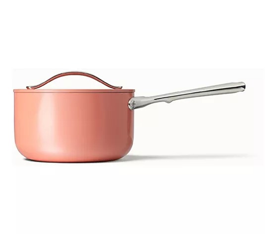 Caraway Home 3-qt Non-Stick Ceramic Sauce Pan, Terracotta