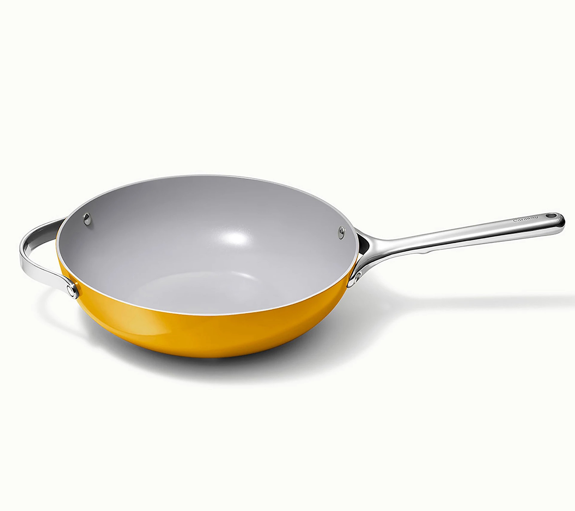 Caraway 12" Nonstick Ceramic Stir Fry Pan, Marigold