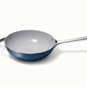 Caraway 12" Nonstick Ceramic Stir Fry Pan, Navy