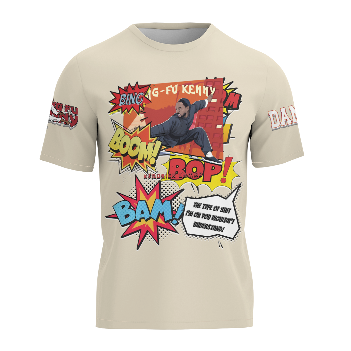 Kendrick Lamar Hoodie, Kendrick Lamar Tour Sweatshirt, Vintage Graphic T-shirt, Rap Shirt, Gift For Men - Image 4