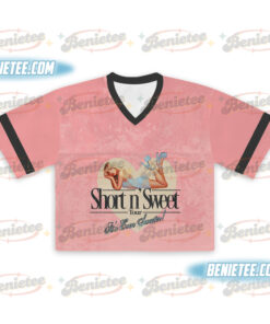 Alternative view of Sabrina Carpenter Graphic Jersey Pop Music Merch Vintage