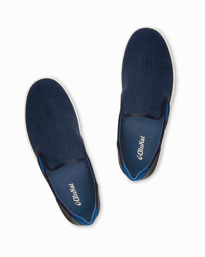 Men's OluKai Lae'ahi Kapa Corduroy Slip-On Shoes - Image 8