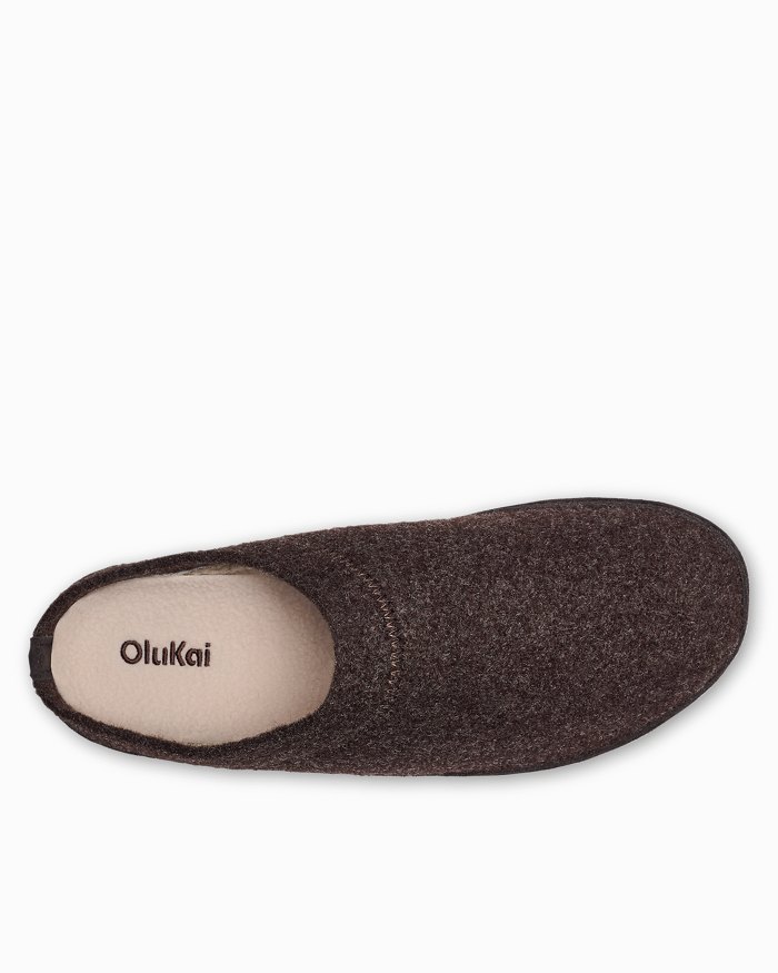 Men's OluKai Hamani Hulu Felt Mules - Image 8