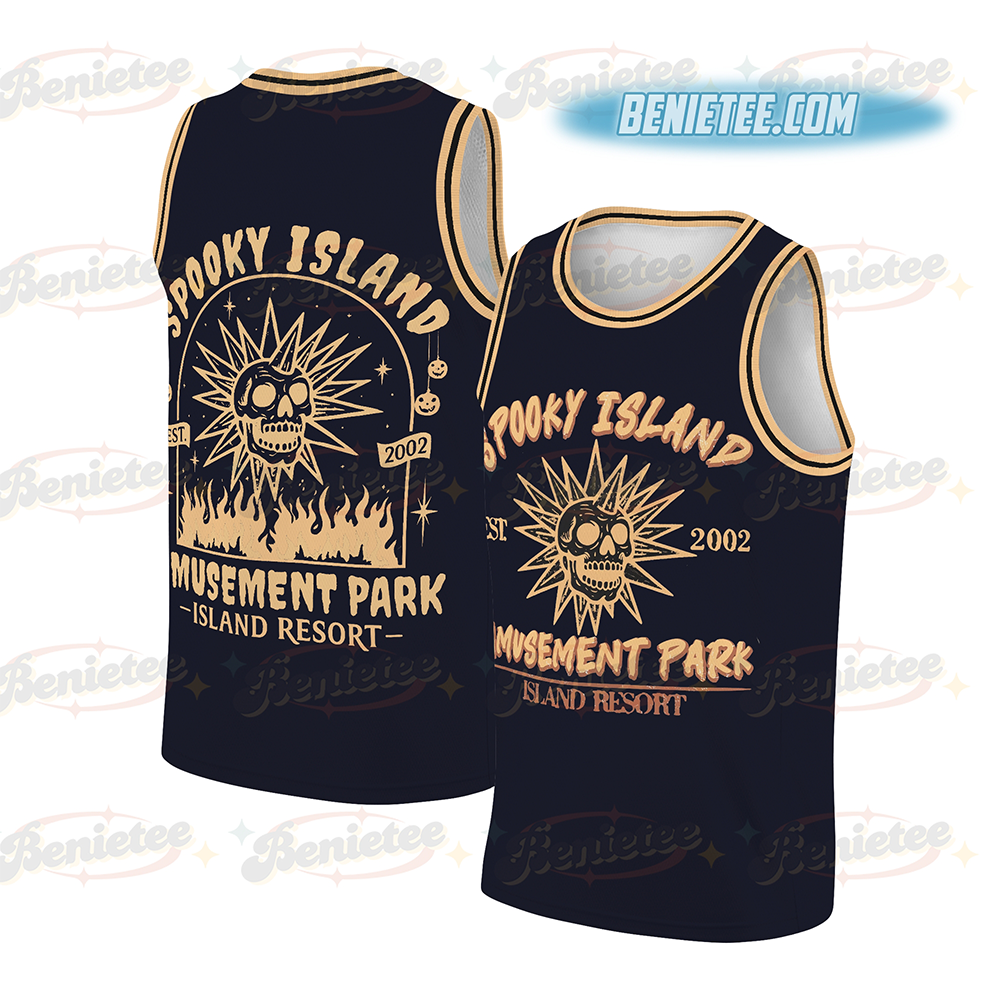 Spooky Island Basketball Jersey