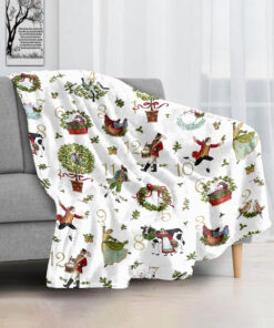 12 Days Of Christmas Blanket